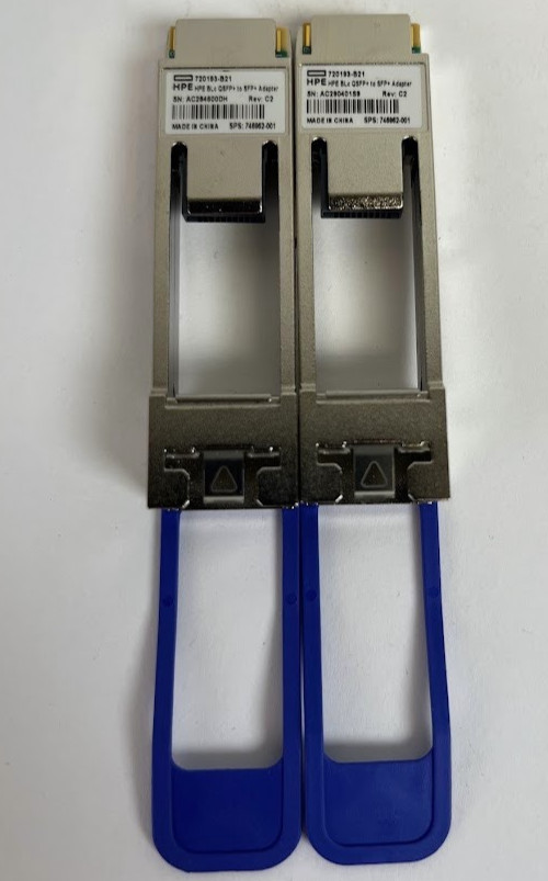 HPE 720193-B21 BLc QSFP+ to SFP+ Adapter | 746962-001