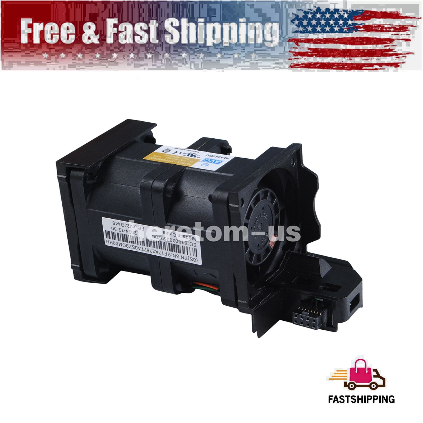 New For Lenovo SR630 V2 V3 SR645 SR655 1U 02JG445 CPU High Performance FAN