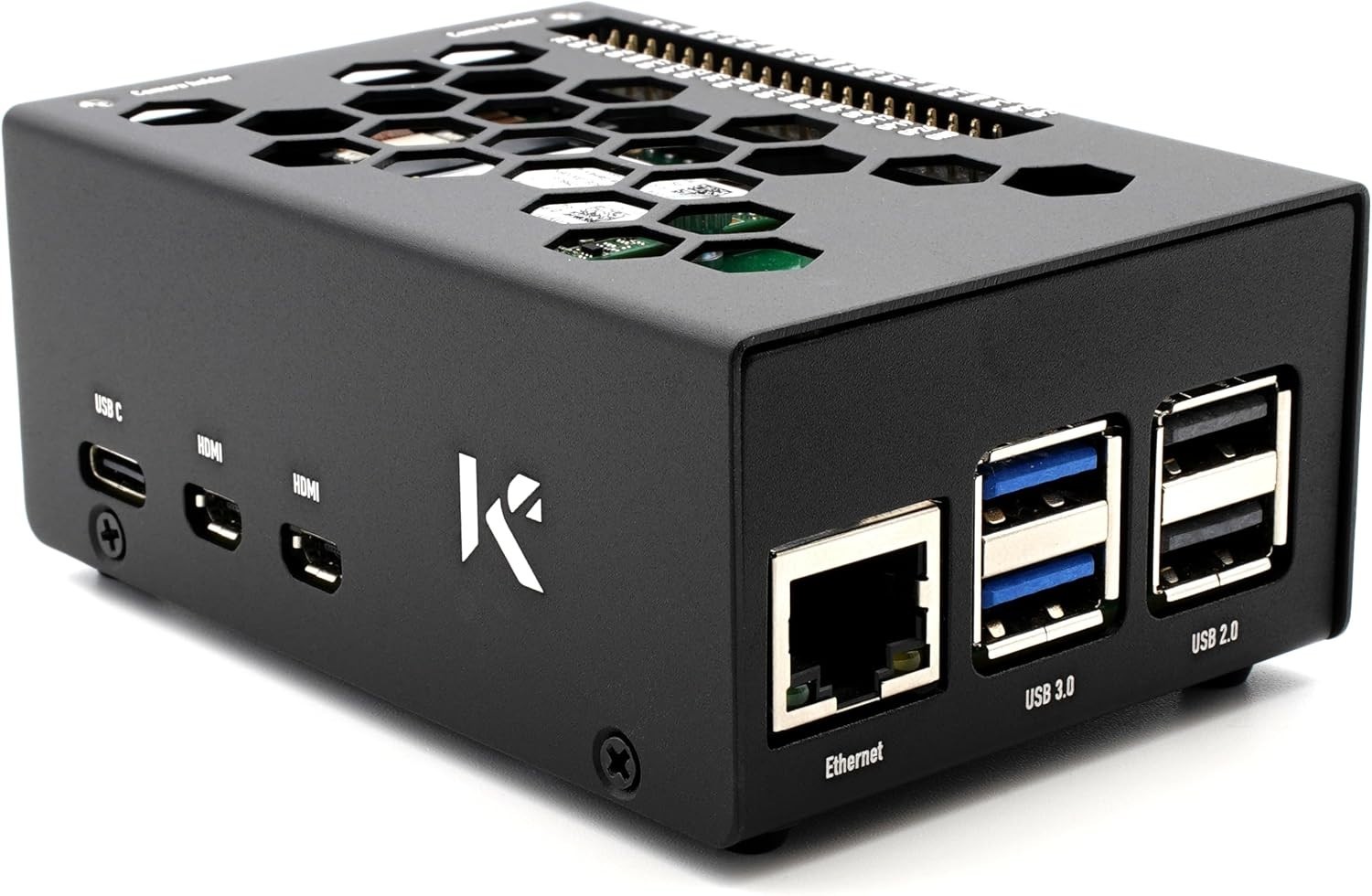 KKSB Case for Raspberry Pi 5 and M.2 NVMe HAT