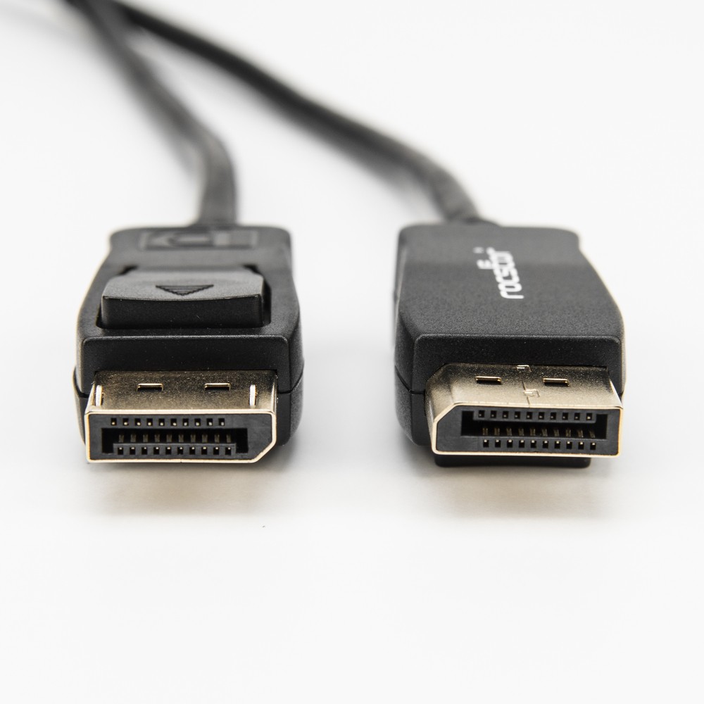 Rocstor Y10C237-B1 Cb 12Ft Displayport 1.2 Cable M 4K2K 3840X2160 60Hz Res