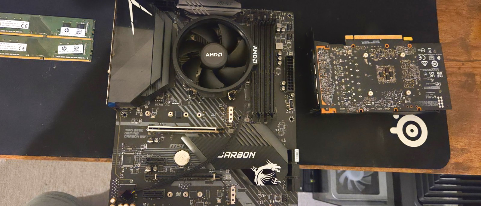 Ram, GPU, Motherboard, And Power Supply For PC