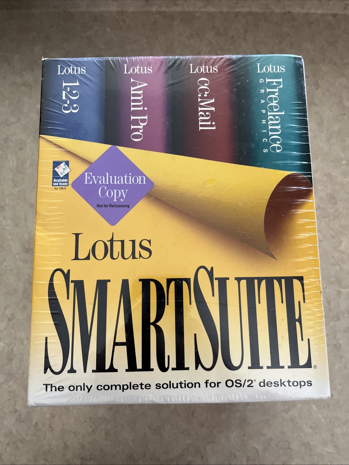 Lotus Smart Suite IBM OS/2 NEVER OPENED SEALED 3.5 3 1/2 Floppy Disk