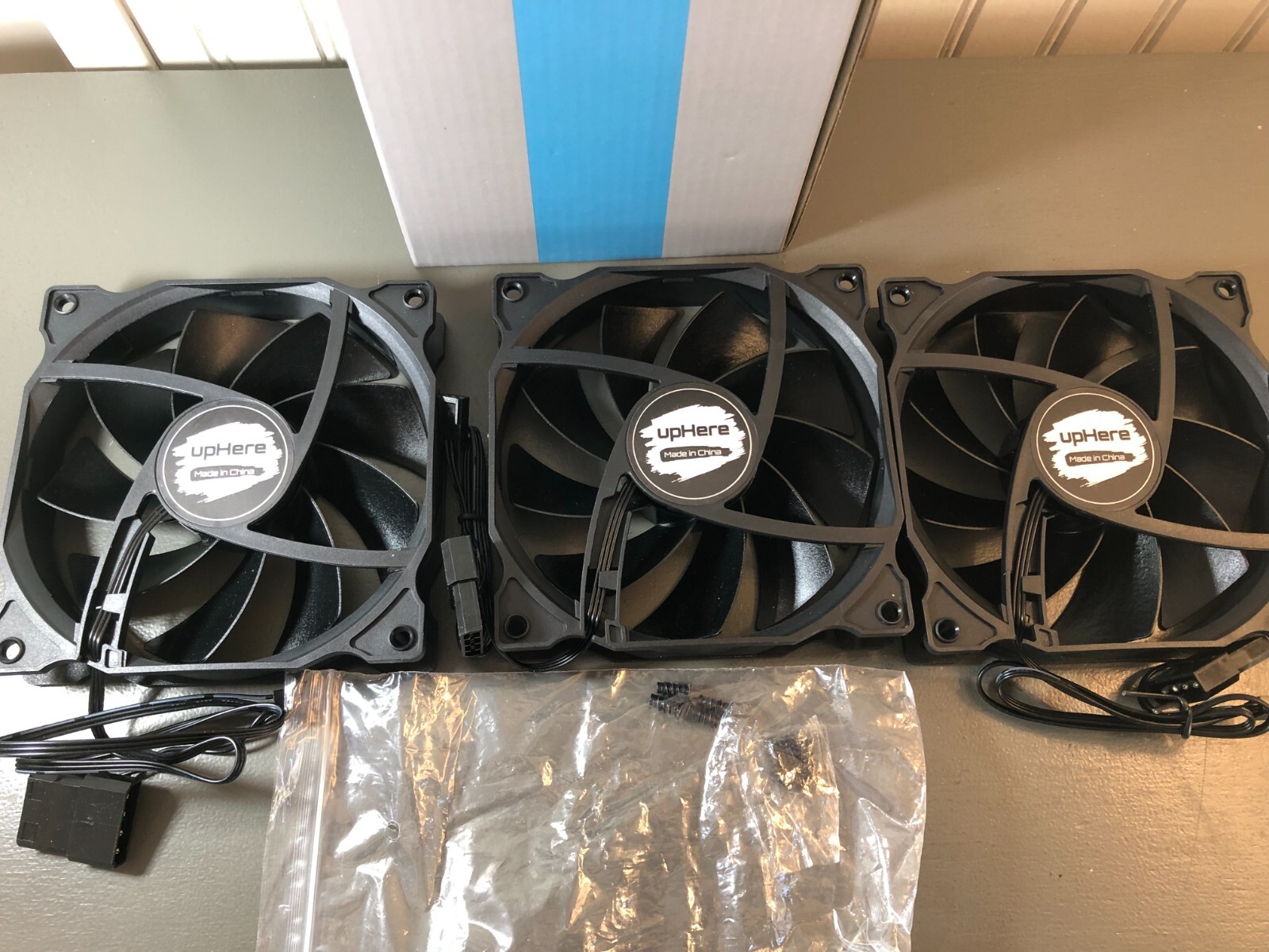 UPHERE 3 Pack Long Life Computer Case Fans