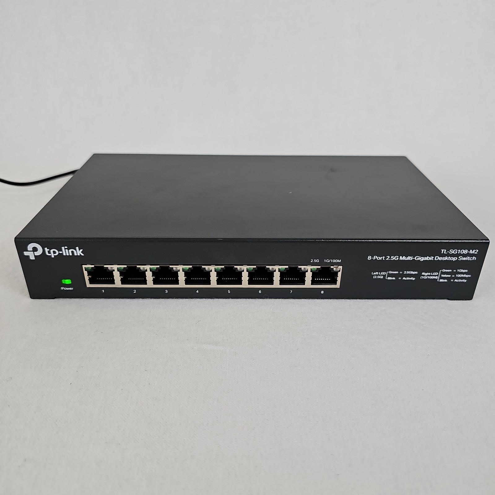 TP-Link TL-SG108-M2 8-Port 2.5G Multi-Gigabit Unmanaged Desktop Switch