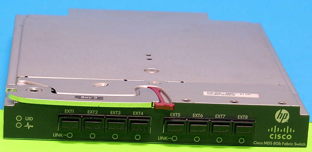 AW563A HP 8/12c CISCO DS-HP-8GFC-K9 MDS 8GB FC Switch for HPE BladeSystem