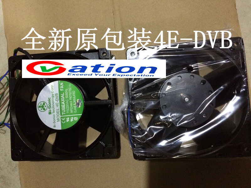 For Bi-Sonic 4E-DVB Dual voltage cooling fan 100/200VAC 2600RPM 120*120*38MM
