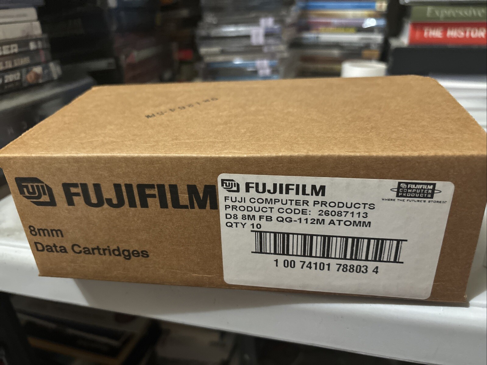 NEW Fujifilm 112M 5GB/10GB 8mm Data Tape New Sealed Box Of 10