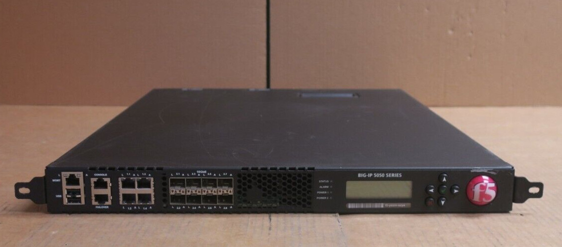 F5 Networks Big-IP 5050 Enterprise LTM Local Traffic Manager Appliance Dual PSU