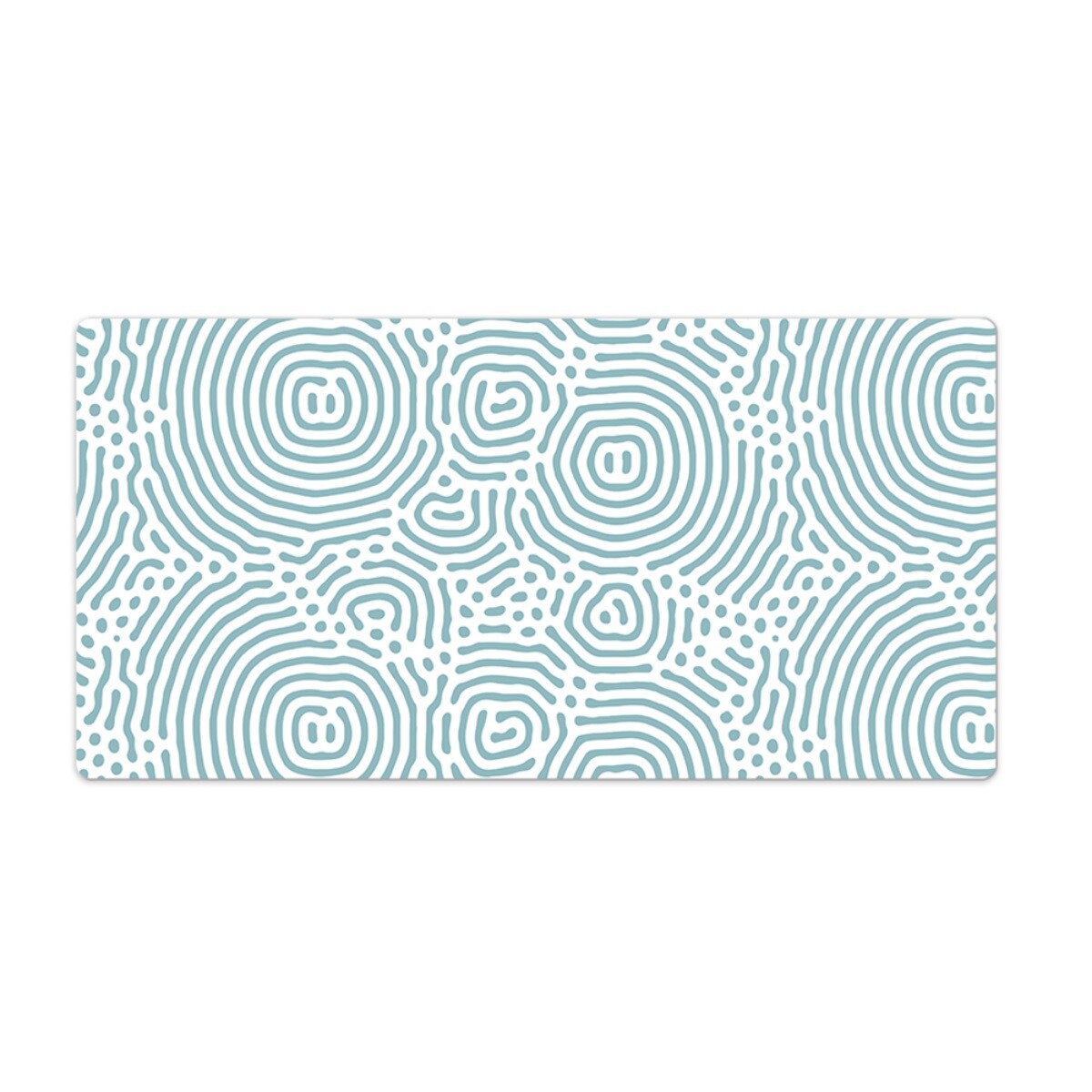 Decorative Pad Mat For Desk PC Laptop Keyboard Abstract circles 90x45