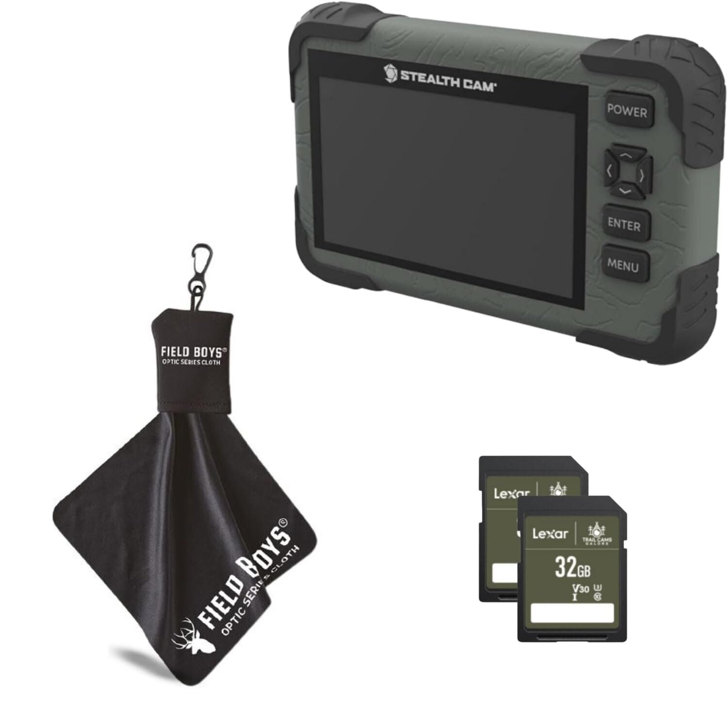 Stealth Cam SD Card Reader/Photo & HD Video 1080P Viewer | Durable...