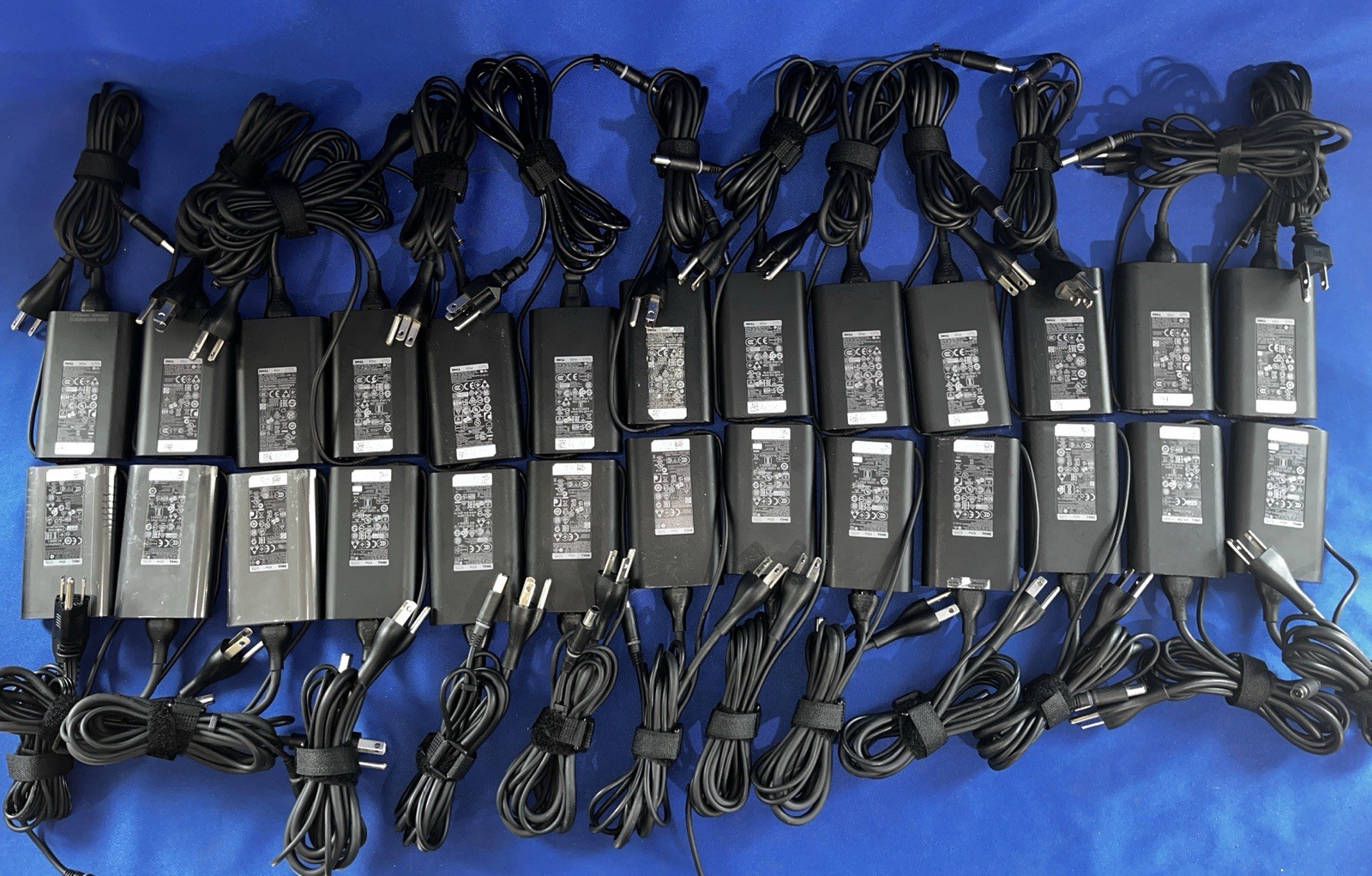 Genuine Dell Slim 65W Laptop Adapter Charger 7.4mm Big Tip Large Barrel- Lot x26