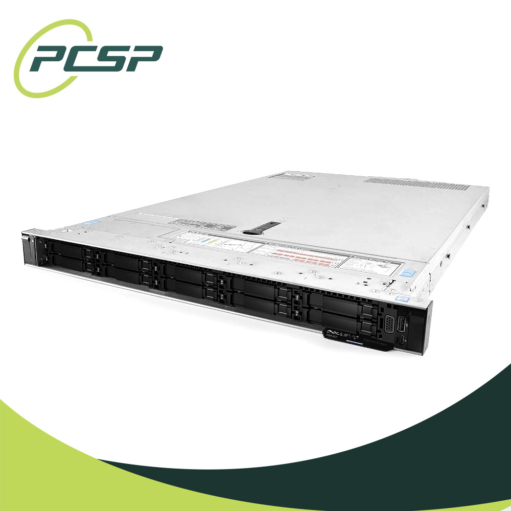 Dell PowerEdge R640 10B 40 Core 2x Gold 6148 2.4GHz 128GB X540/I350 10x Trays