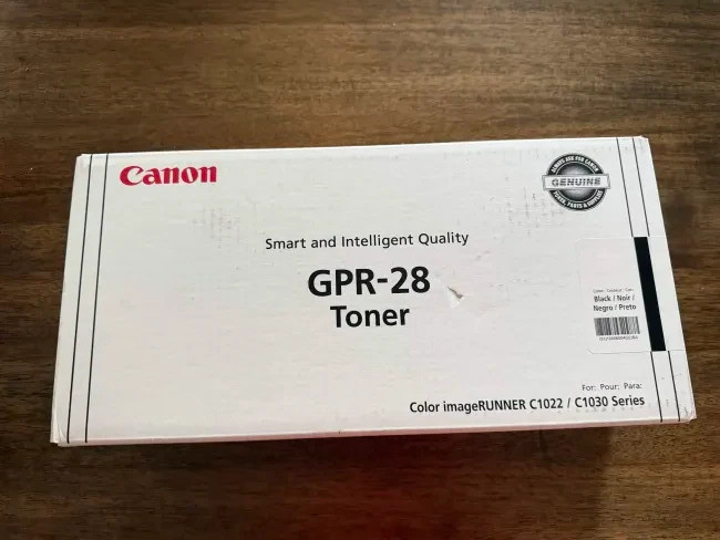 Canon GPR-28 Black Toner Cartridge Genuine Color ImageRunner Brand New BOX
