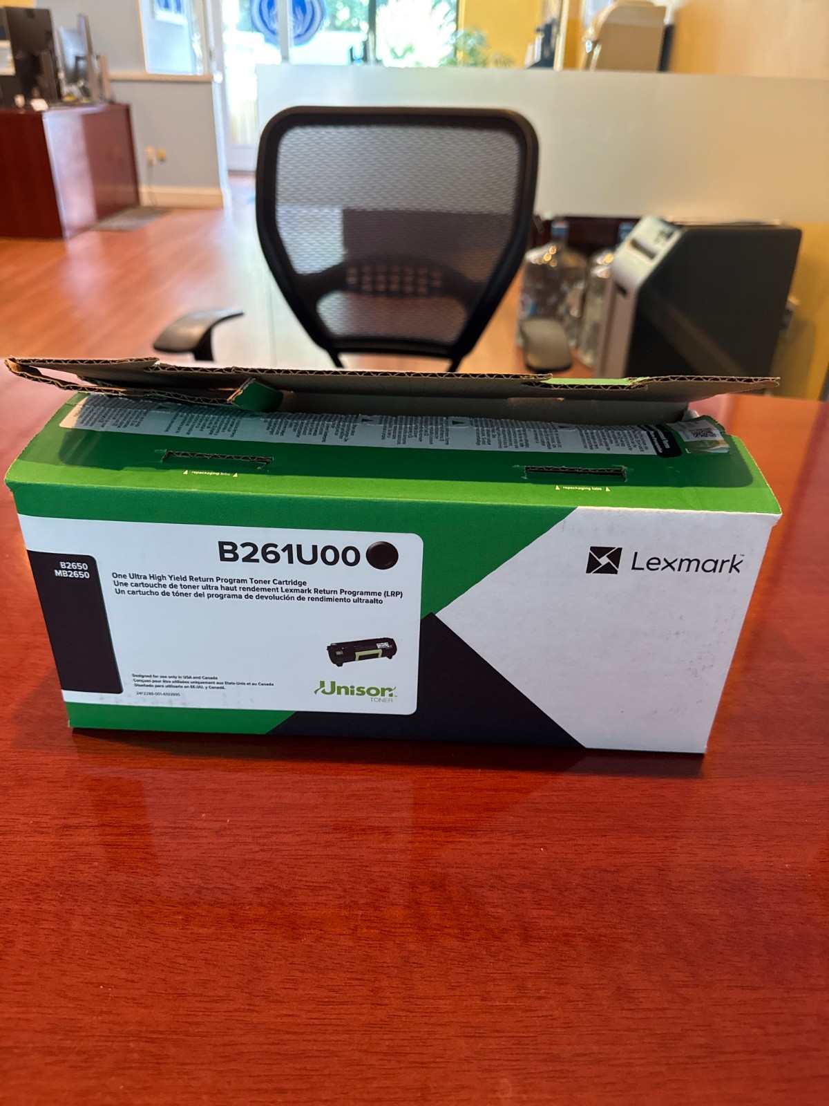 Lexmark B261U00 Black Toner Cartridge