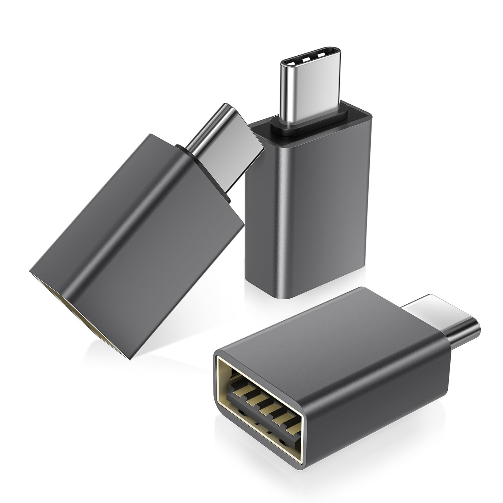 BASESAILOR USB C to USB Adapter 3Pack,USB to USBC Cable Converter Adaptor