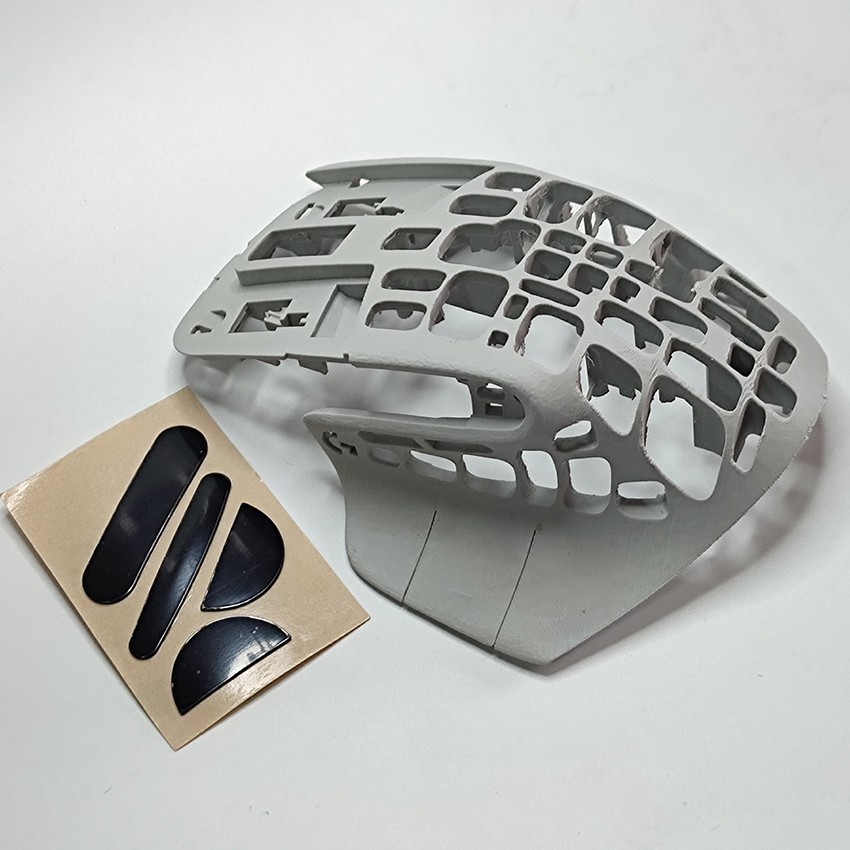 Replacement Skeleton Shell with Mouse Skates Set for Logitech MX Master 3/3S