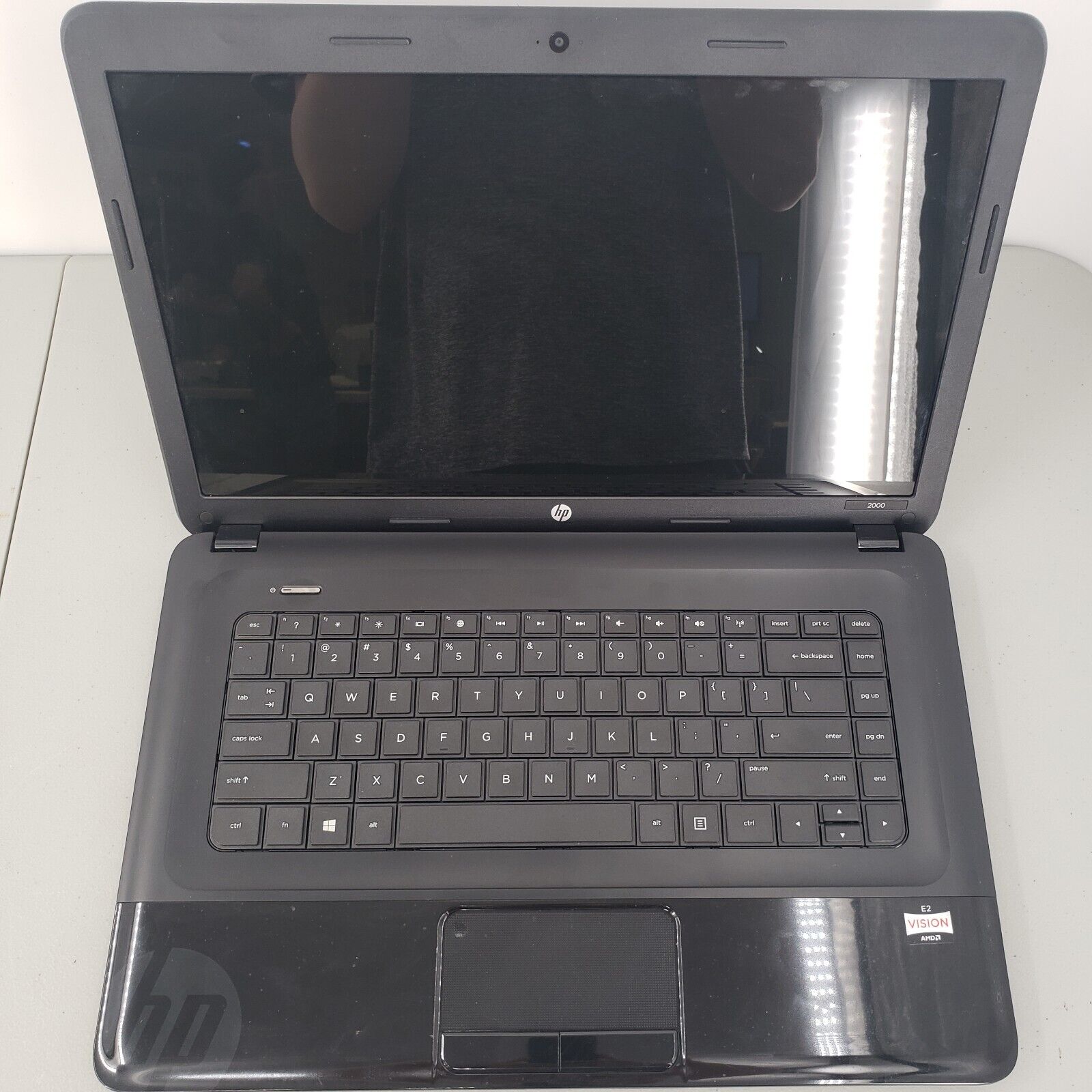 HP 2000 Notebook AMD E2-1800 1.7GHZ 4GB RAM 465GB HDD Windows 10 Laptop Computer