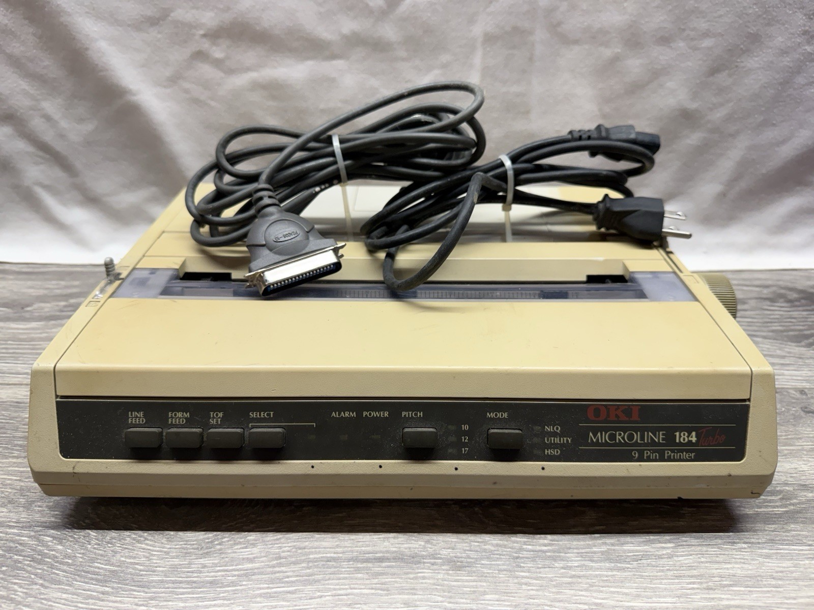 OKI Microline 184 Turbo, 9‑pin printer - Okidata GE5256D 📝READ