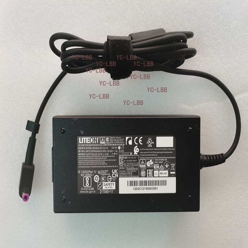 Genuine LITEON 120W PA-1121-76 Adapter Cord For Intel NUC 12 Pro Kit NUC12WSKi5