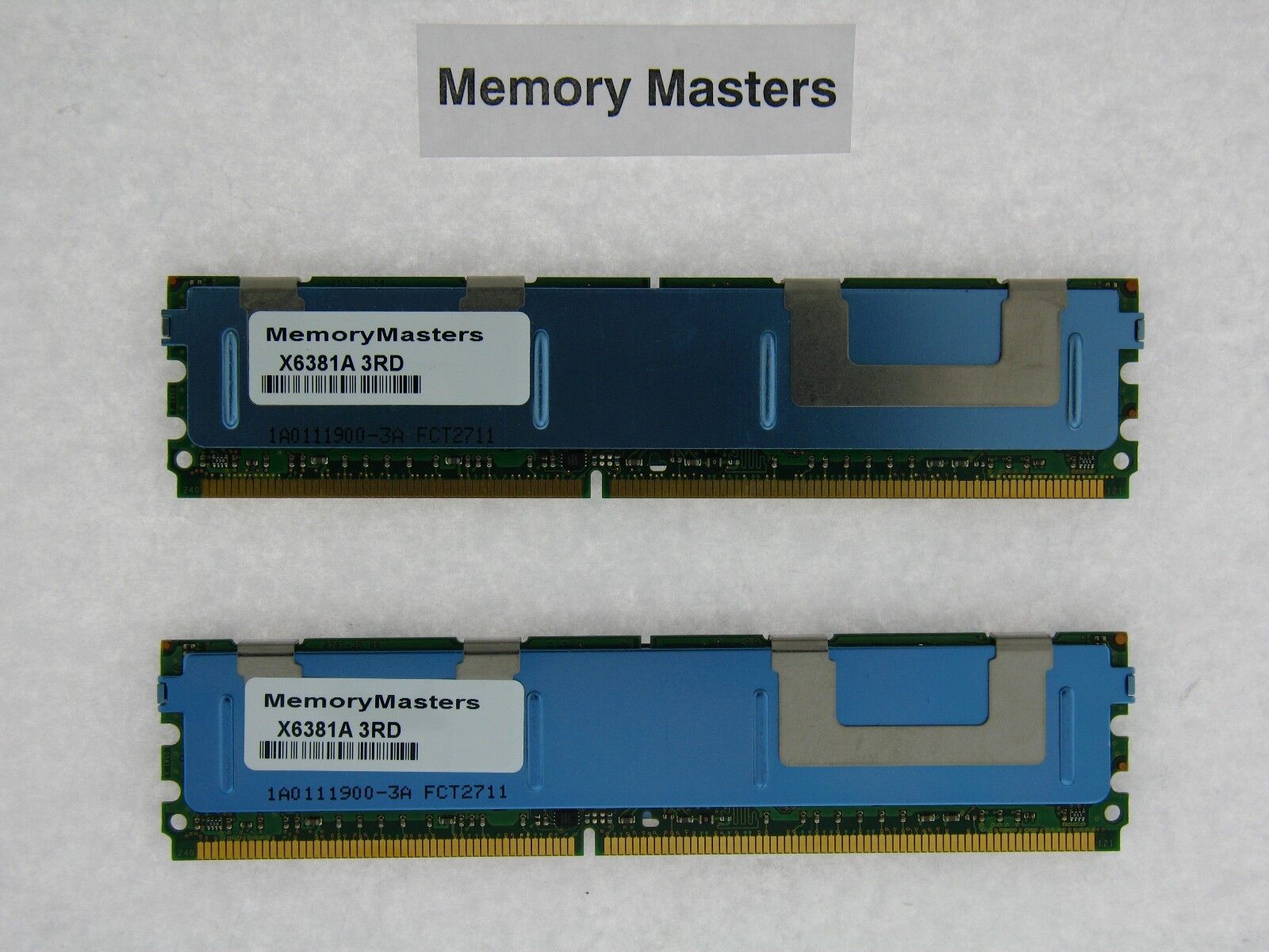 X6381A 4GB 3RD Party  2x2GB PC2-5300 DDR2-667 1.8 F/B Memory for SunFire x4450