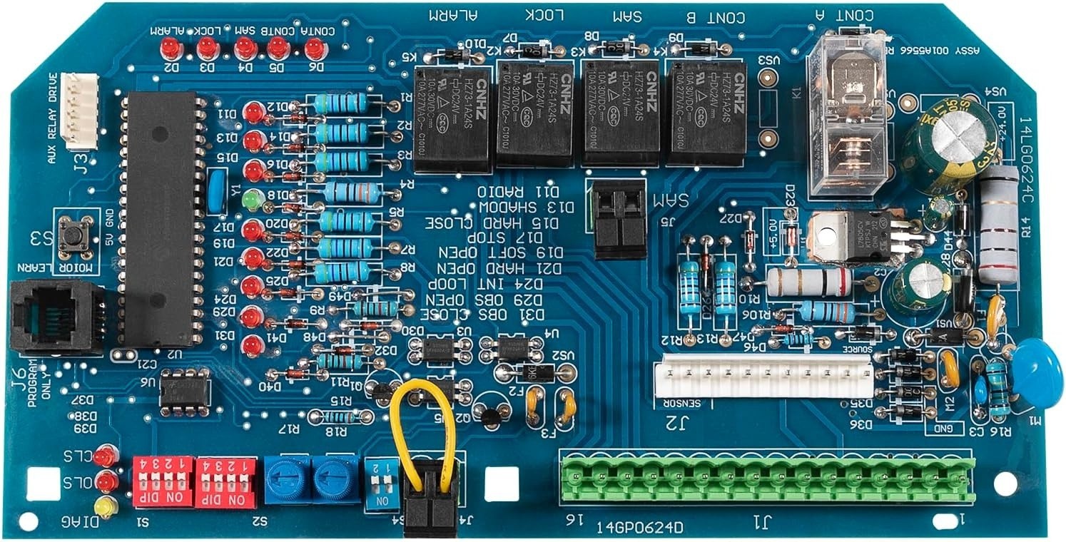 K001A5566 Control Board Replacement for Liftmaster Commercial Slide and Swing Ga