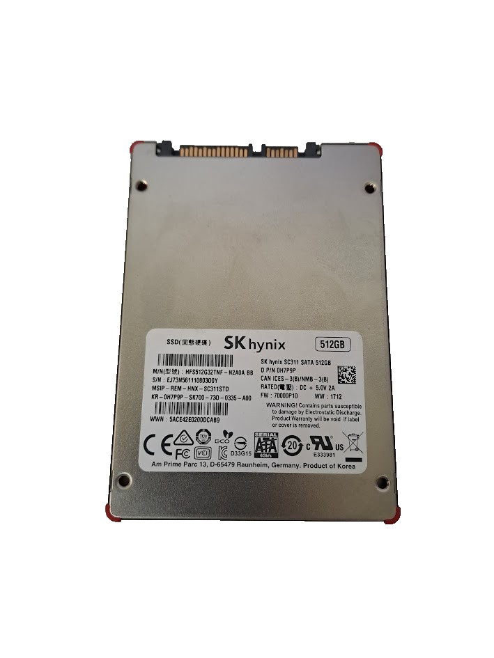SK Hynix HFS512G32TNF-N2A0A 512 GB 2.5 in SATA III Solid State Drive