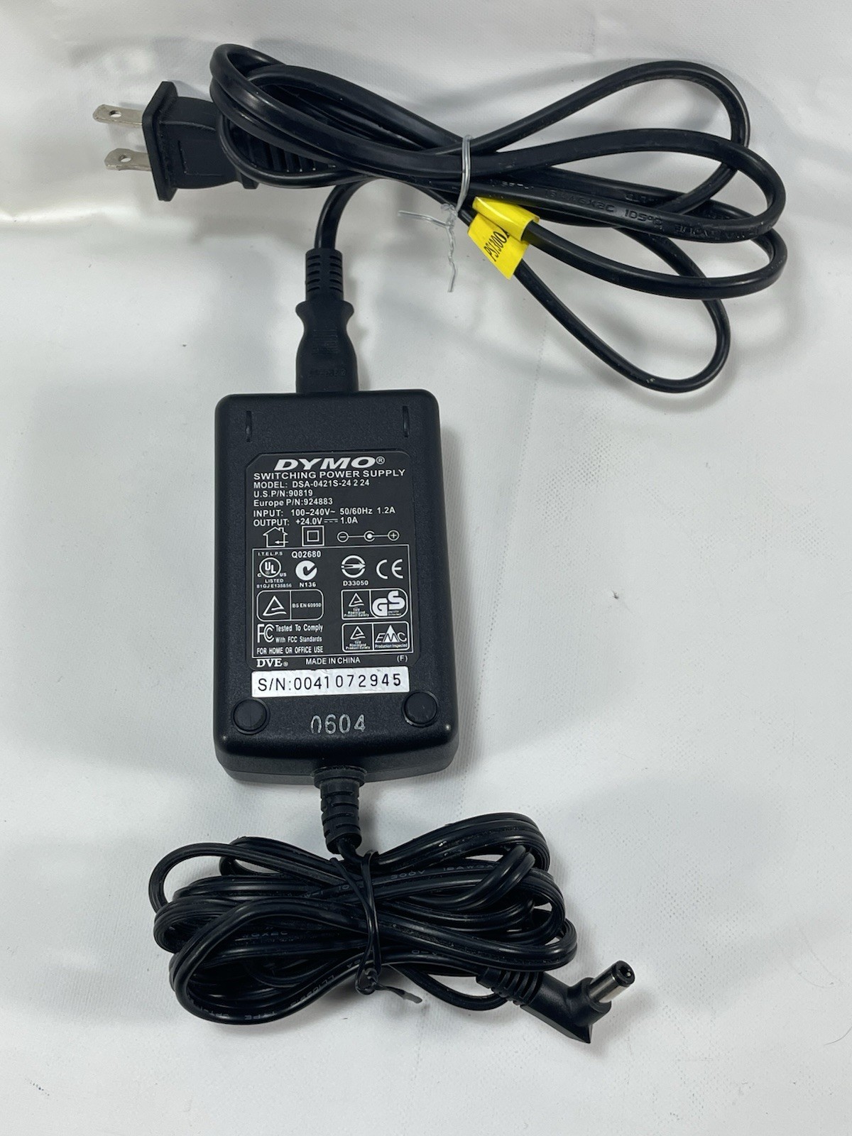 Genuine DYMO Switching Power Adapter, DSA-0421S-24 2 24 OEM 24V 1A Power Supply