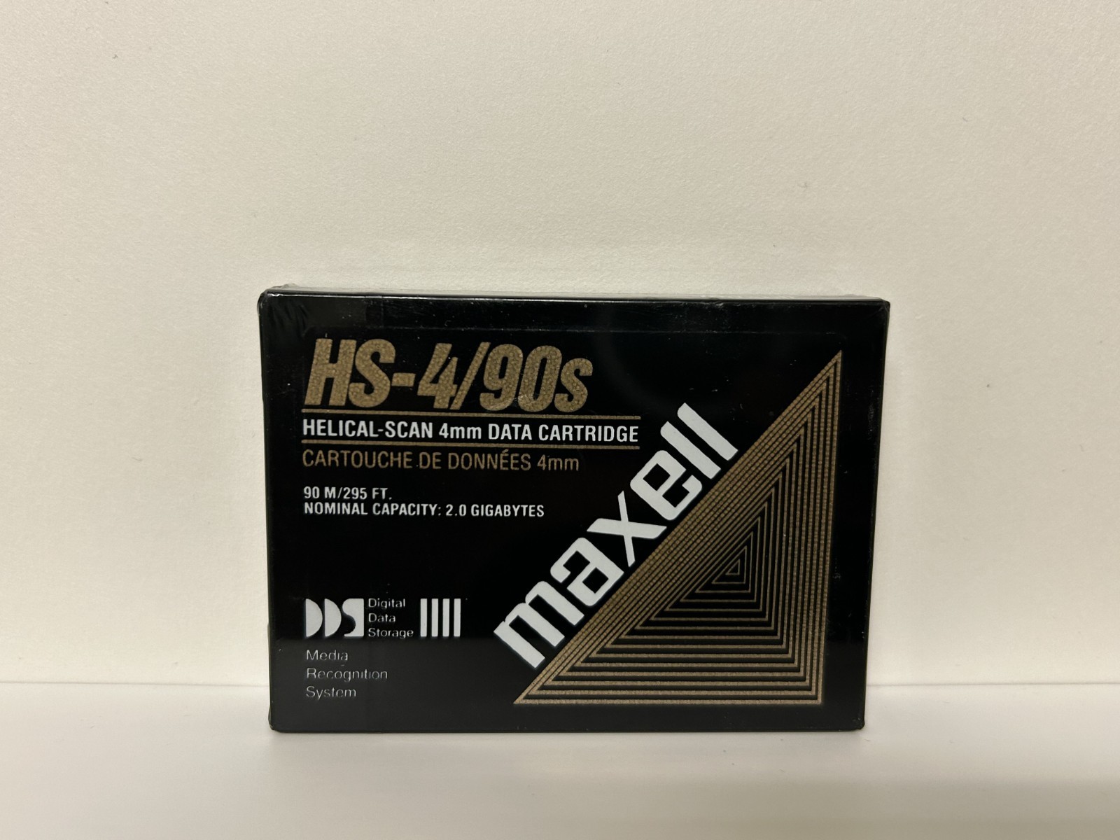Maxell HS-4/90s 4mm Data Cartridge tape Helical Scan NEW SEALED - 