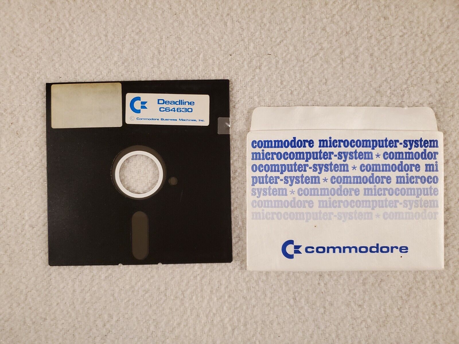 Vintage Deadline C64630 Commodore 64 C64 Game ~ 5.25\