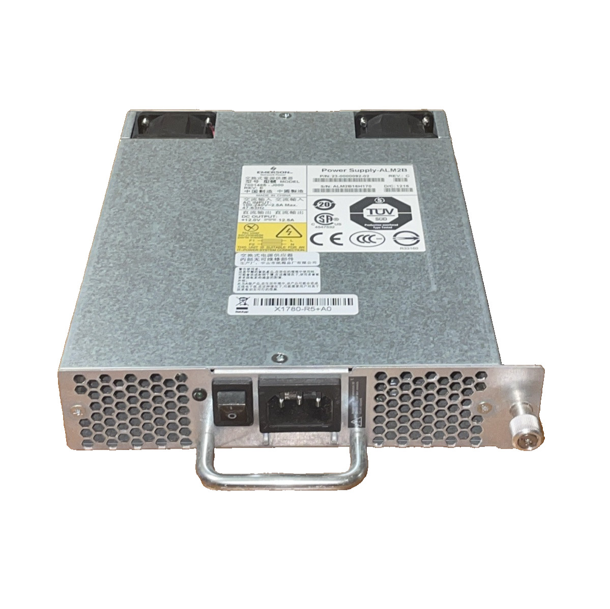 Emerson 7001485-J000 Brocade 23-0000092-02 Power Supply ALM2B