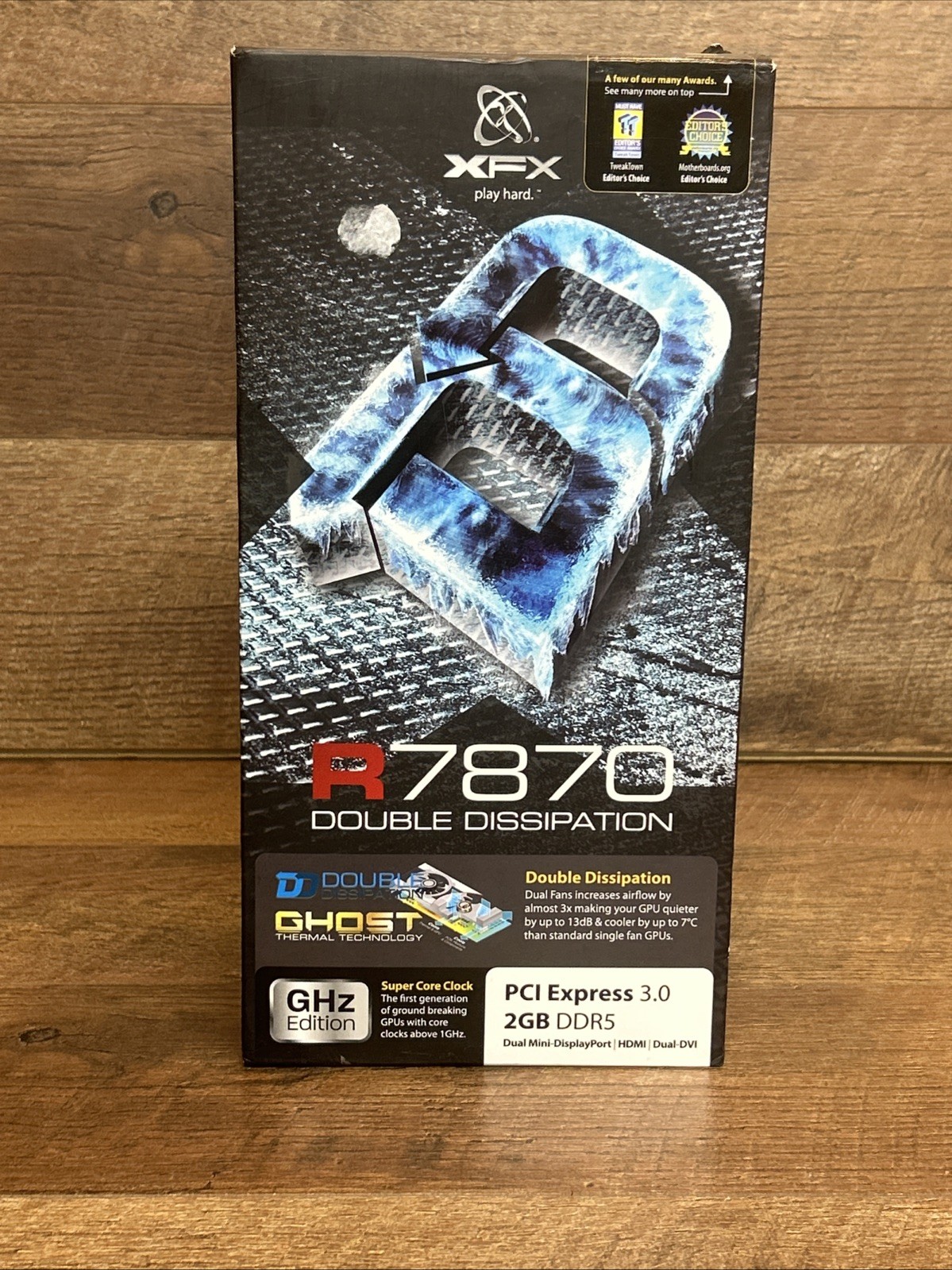 XFX DD Radeon 7870 1000M 2GB D5 GPU Graphics Card 2XmDP 2XDVI HDMI R7800 Series