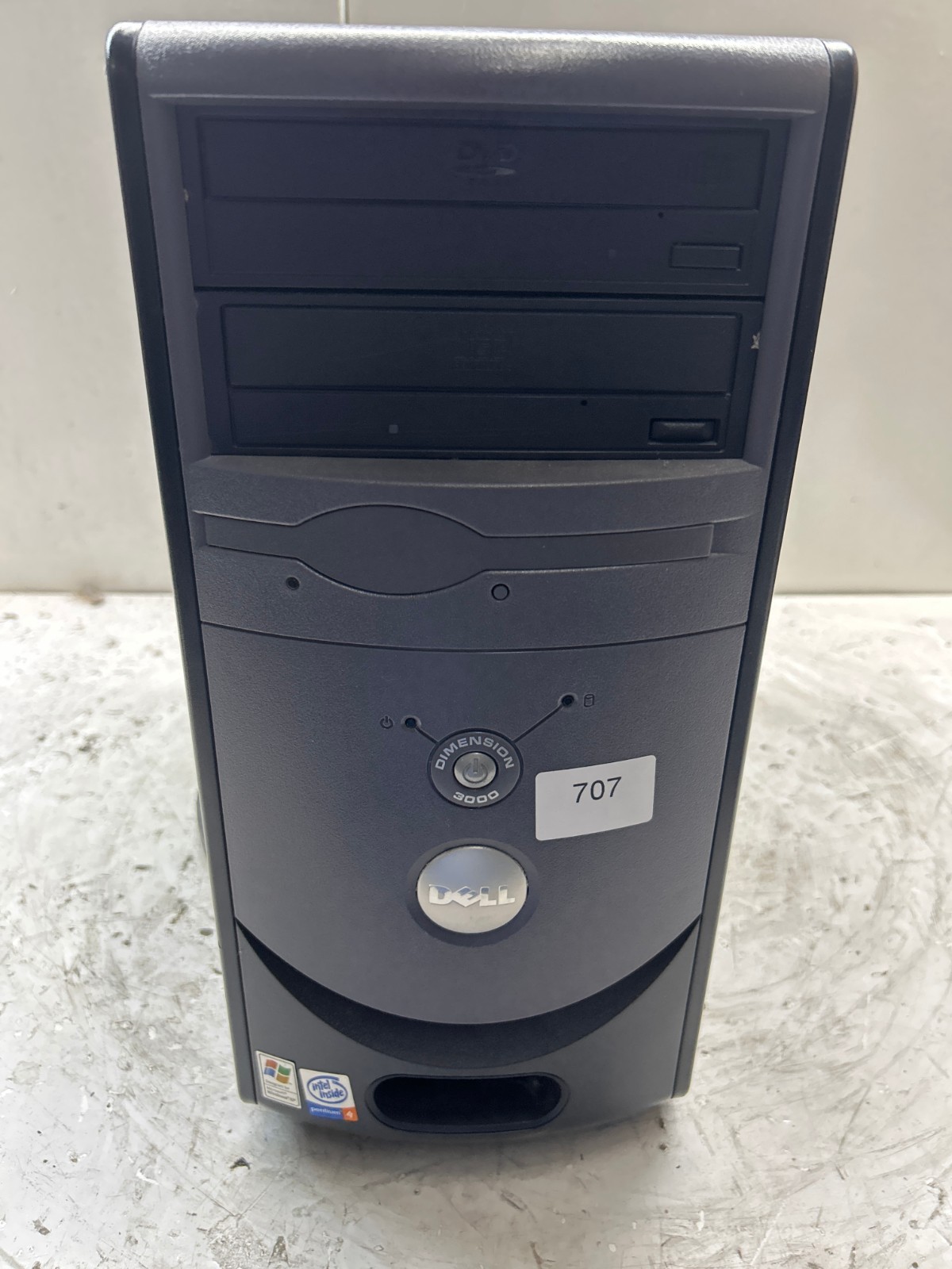 Dell Dimension 3000 Intel Pentium 4 1.5 GHz 512MB 120 GB SSD Windows 98