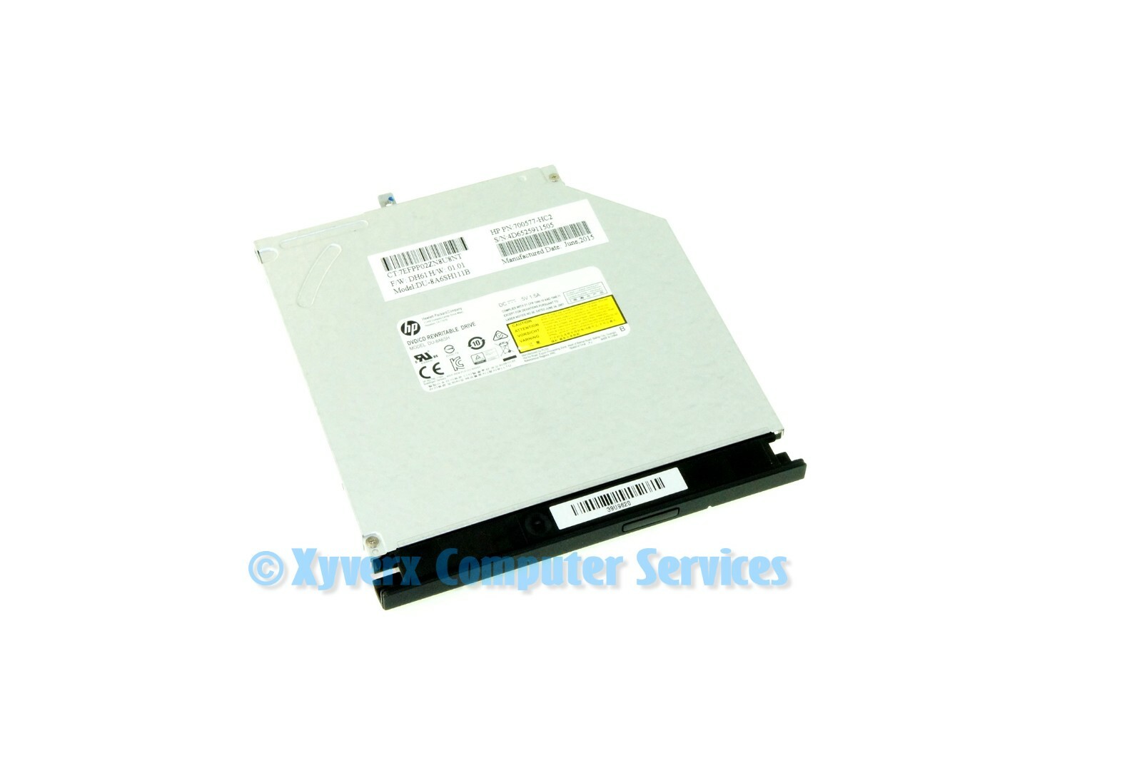 779456-001 DU-8A6SH GENUINE HP DVD DRIVE W/ BEZEL SATA 15-F133WM (B) (CF312)