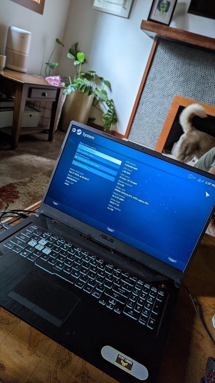 ASUS TUF Dash F15 FX516 Gaming Laptop