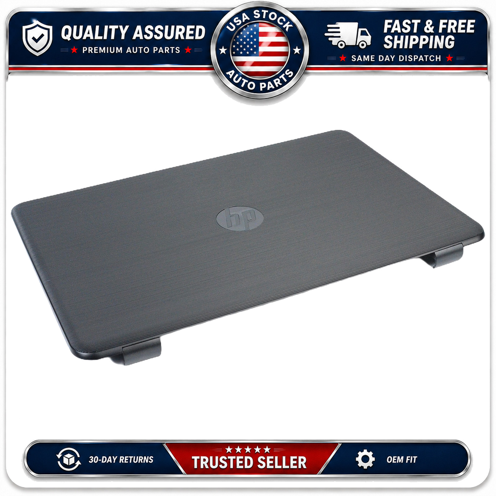 Black LCD Back Cover for HP 17-X 17-Y 856585-001 856591-001 46008C0C000150 New