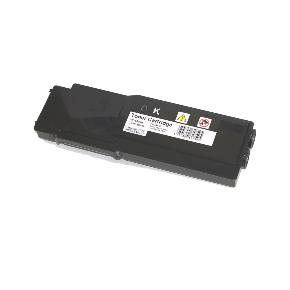 1PK NON-OEM Black Xerox Toner For Phaser 6600 6600DN WorkCentre 6605 6605DN 