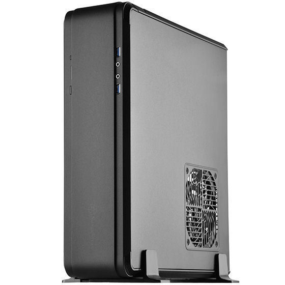 Silverstone FTZ01B-E (Black) Fortress Mini-DTX/ITX Premium Slim Form Factor Case