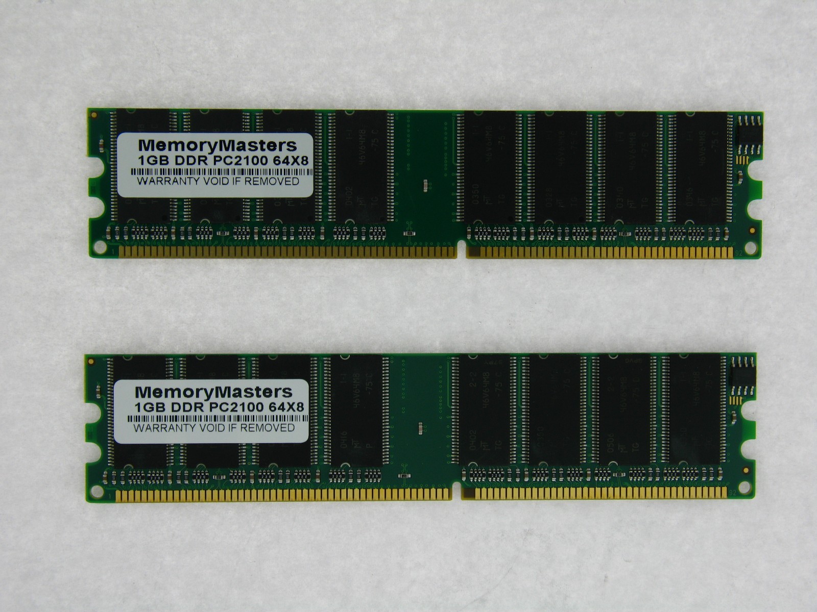 2GB (2X1GB) MEMORY FOR BIOSTAR U8668 D GRAND PRO D V1 D V4/5 D V6 D V7.X