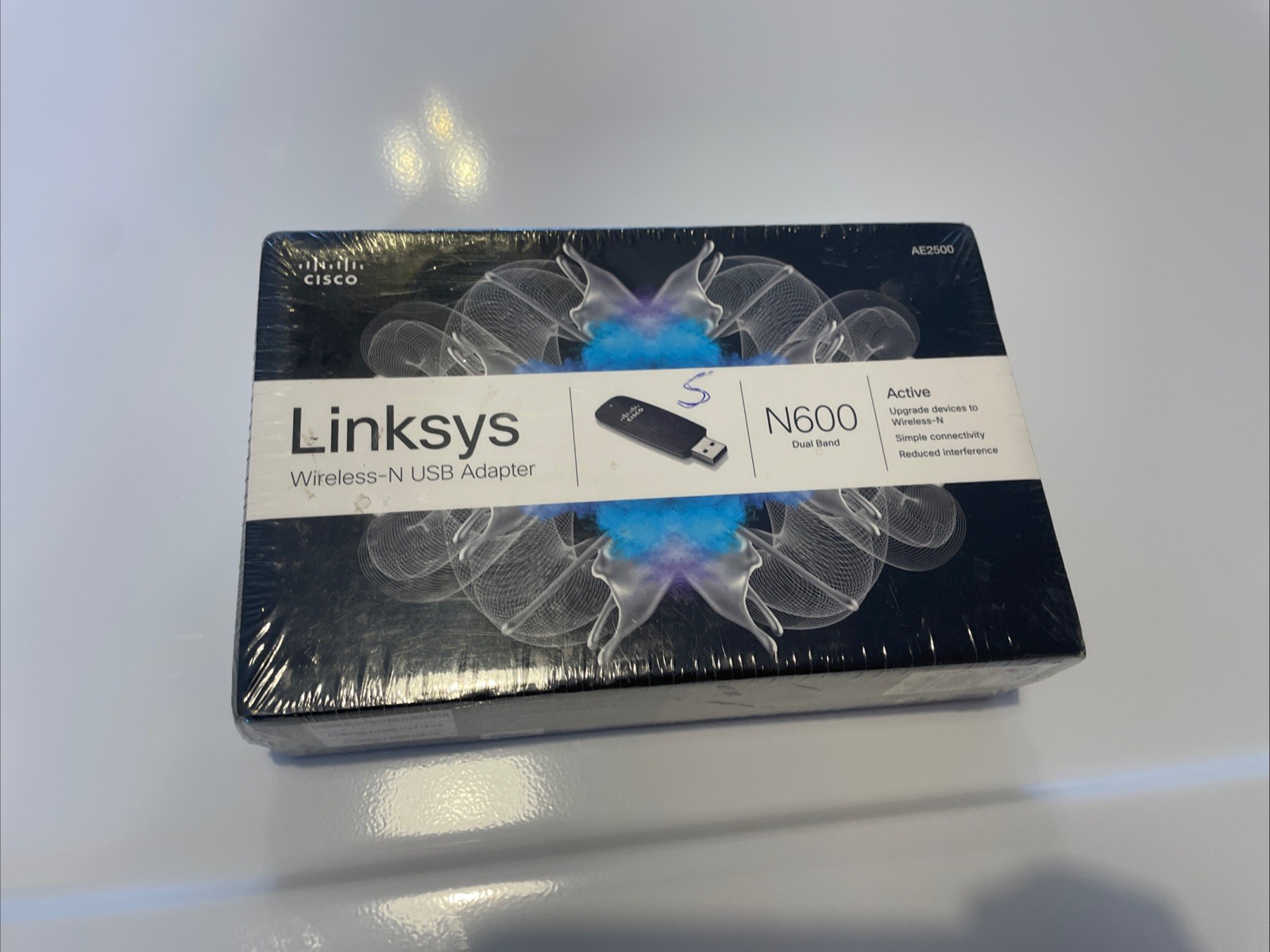 Linksys AE2500 Wireless-N USB Adapter - N600 Dual Band AE2500-NP NEW SEALED