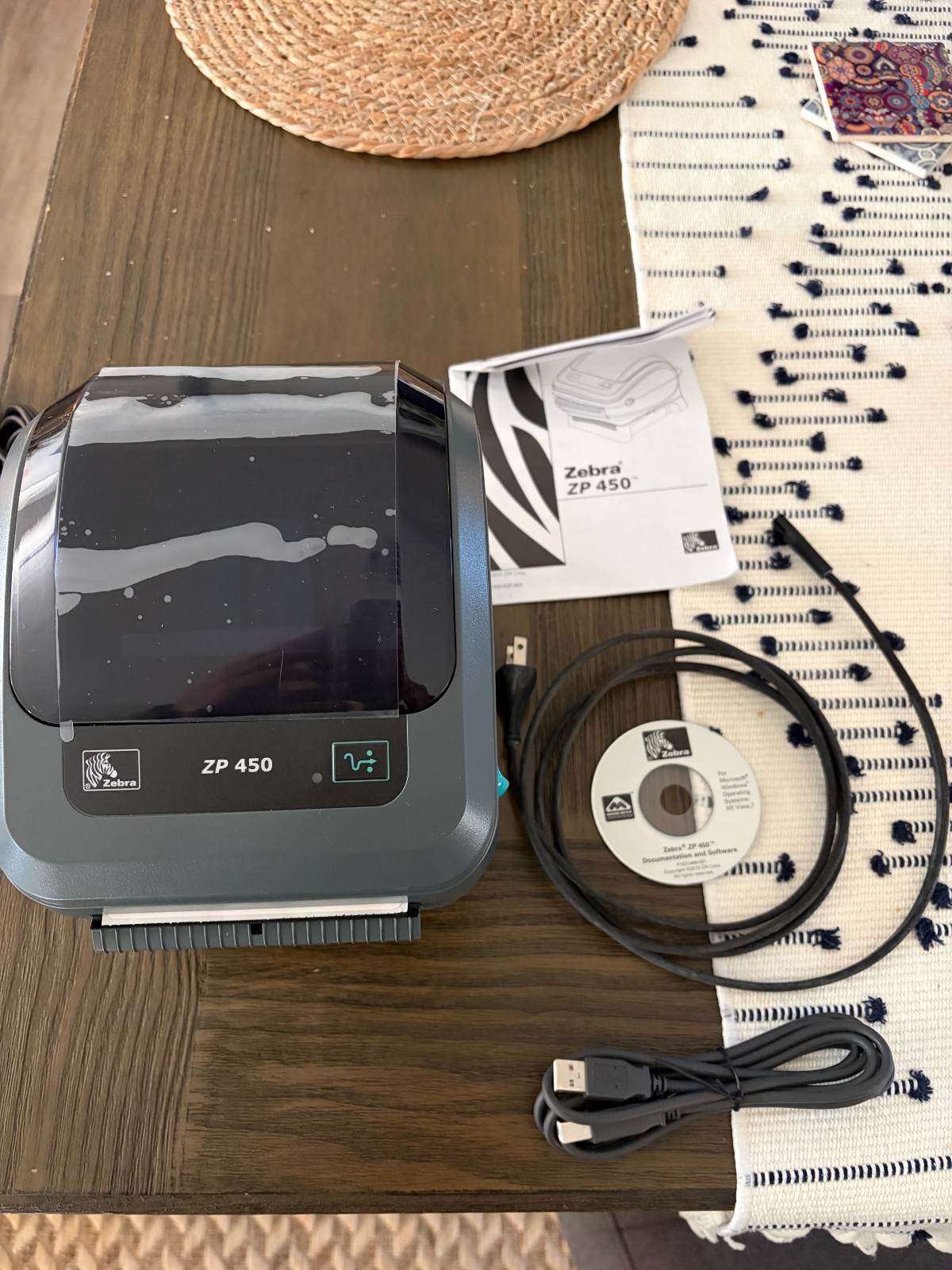 Zebra ZP 450 Thermal Label Printer - Brand New Unused