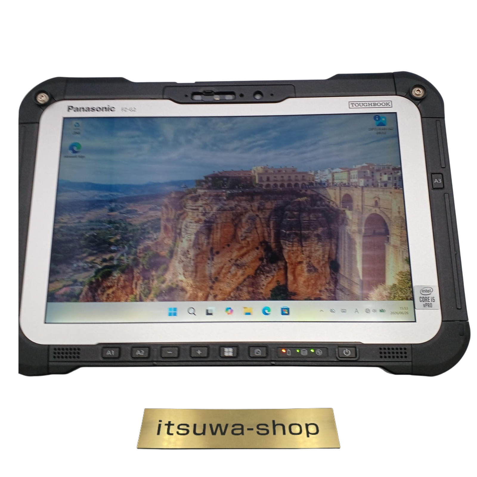 Panasonic FZ-G2ABHBEVJ Rugged Tablet Core i5 8GB 256GB SSD Windows 11 Pro