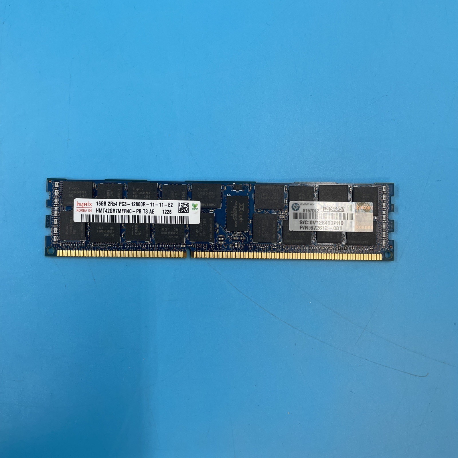 (LOT OF 82) *MIXED BRAND*  16GB PC3-12800R DDR3-1600 2Rx4 RDIMM ECC Server RAM