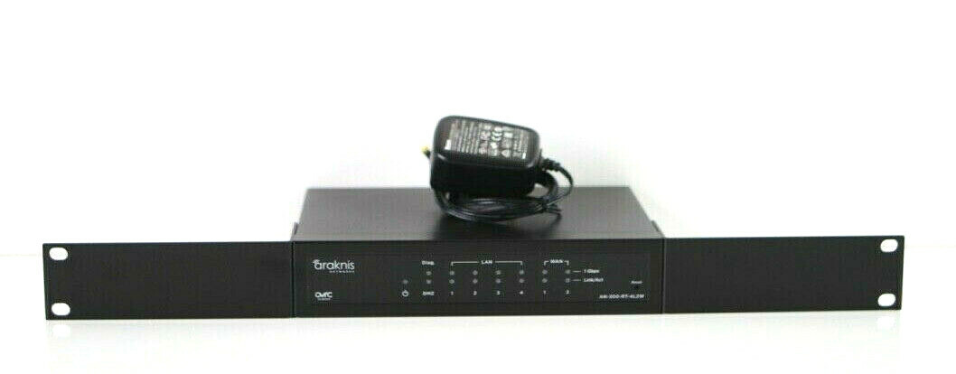 Araknis AN-300-RT-4L2W Dual WAN Gigabit VPN Router Firewall for Control4 e632
