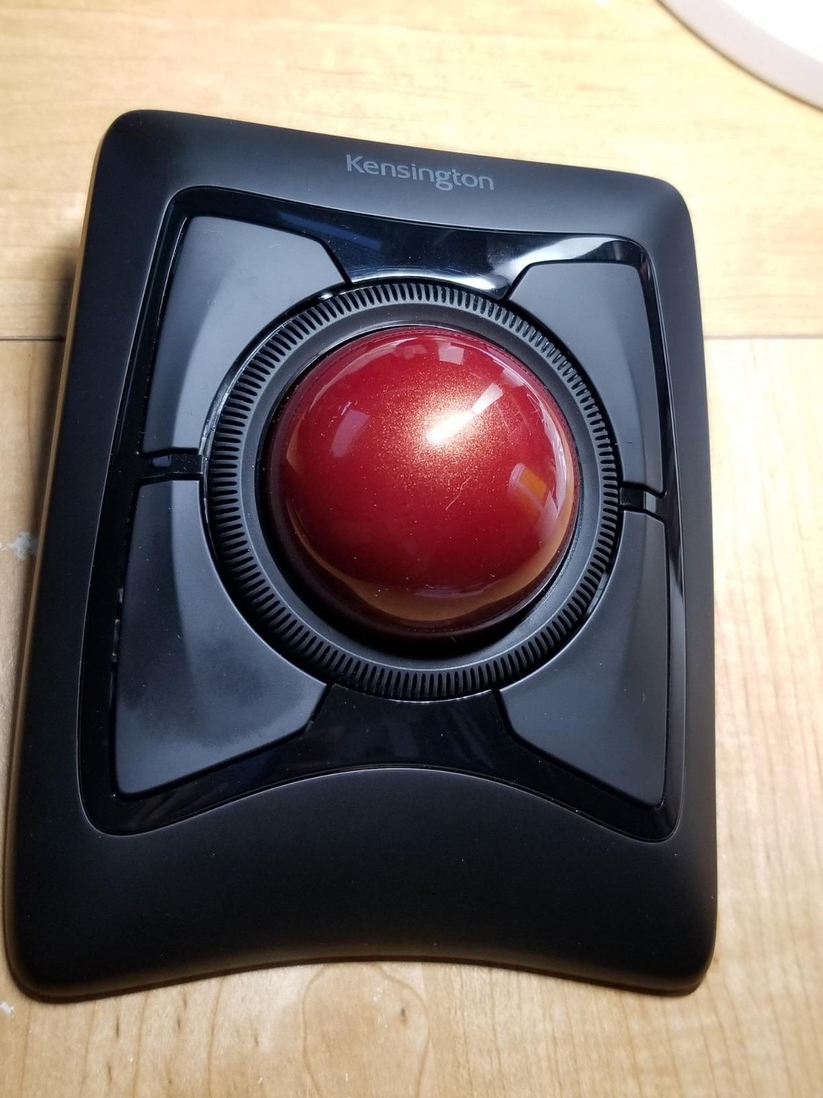 Expert Wireless Trackball Mouse (K72359WW), 3.5" x 6.1" x 8", Black