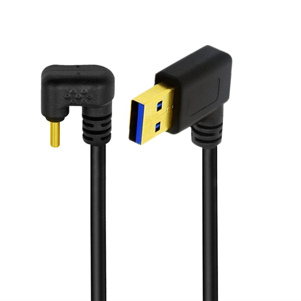 Chenyang 5Gbps USB3.0 Type-A to USB-C Power Data Cable Opposite U Shape Back