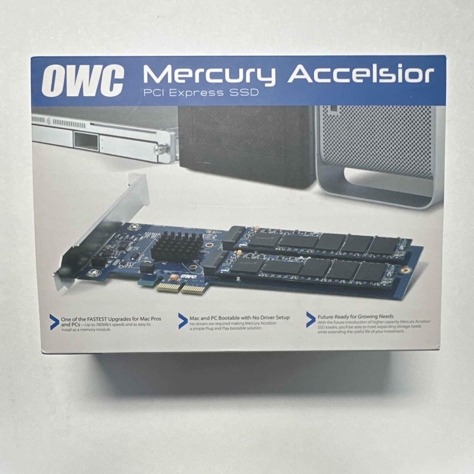 OWC Mercury Accelsior 240GB PCIe Internal SSD Card for Mac/PC