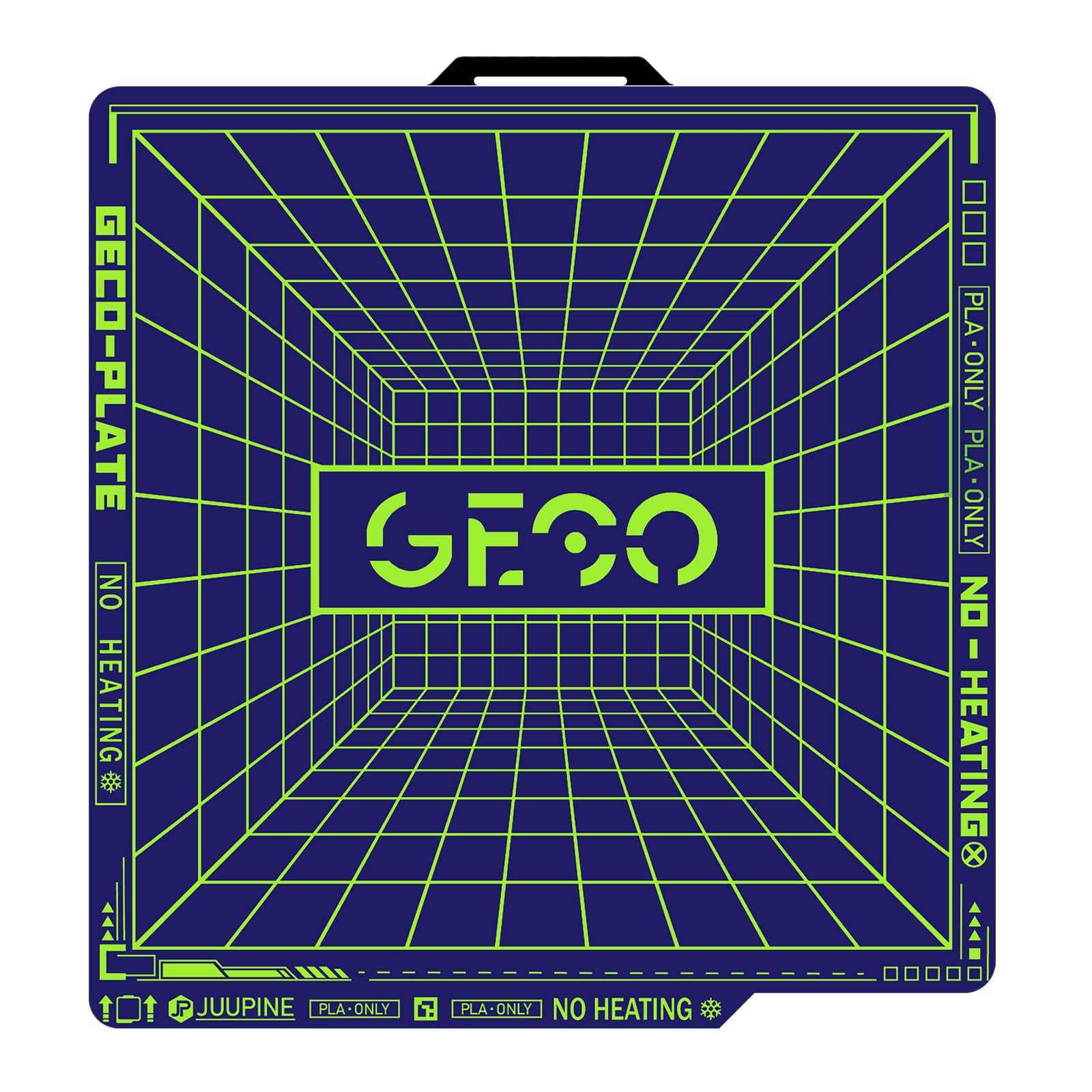 JUUPINE 2025 New Upgraded GECO 257x257mm(for X2D/P2S/X1/X1C/X1E/P1P/P1S/A1)