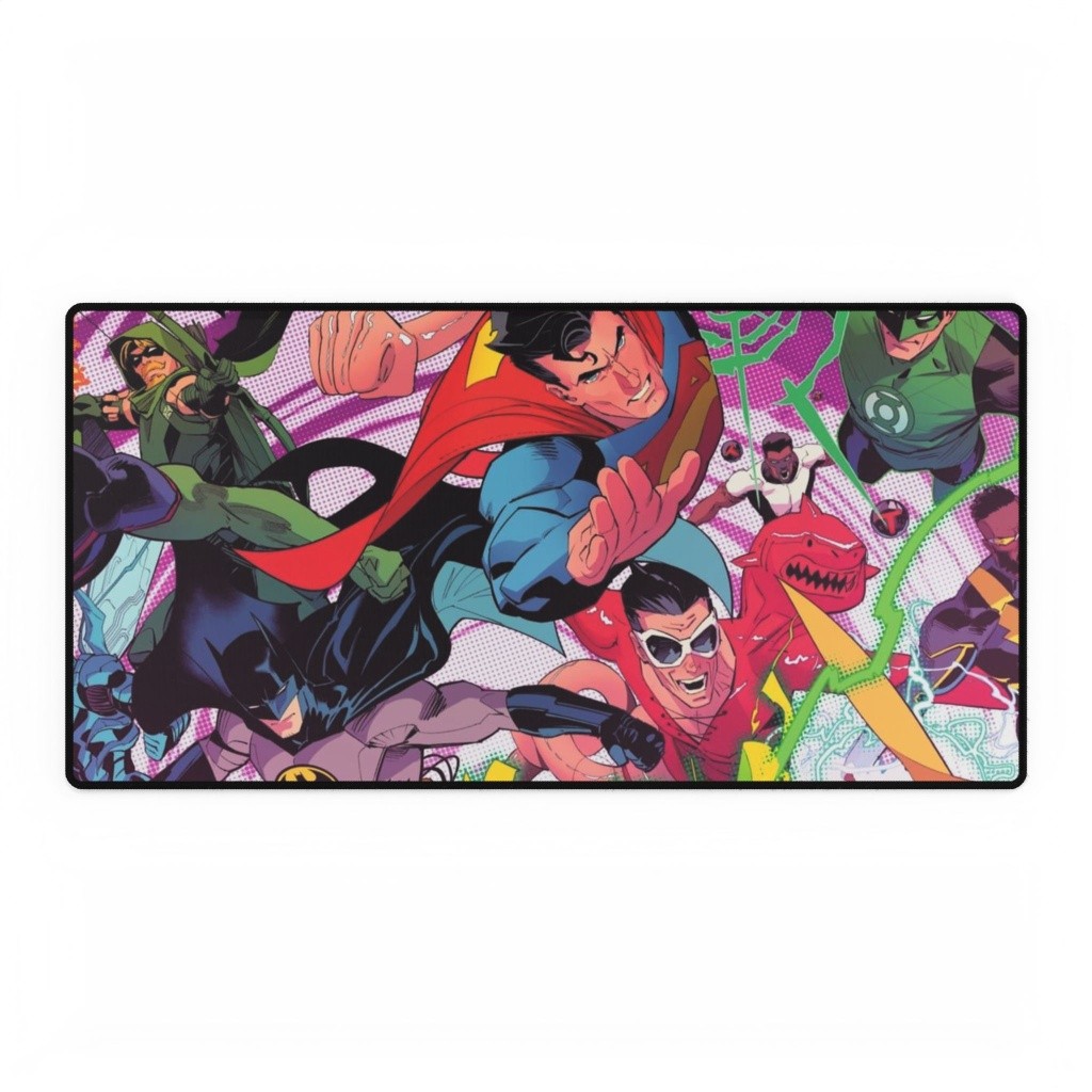 DC Comics Justice League Heroes Ensemble Mouse Pad Desk Mats