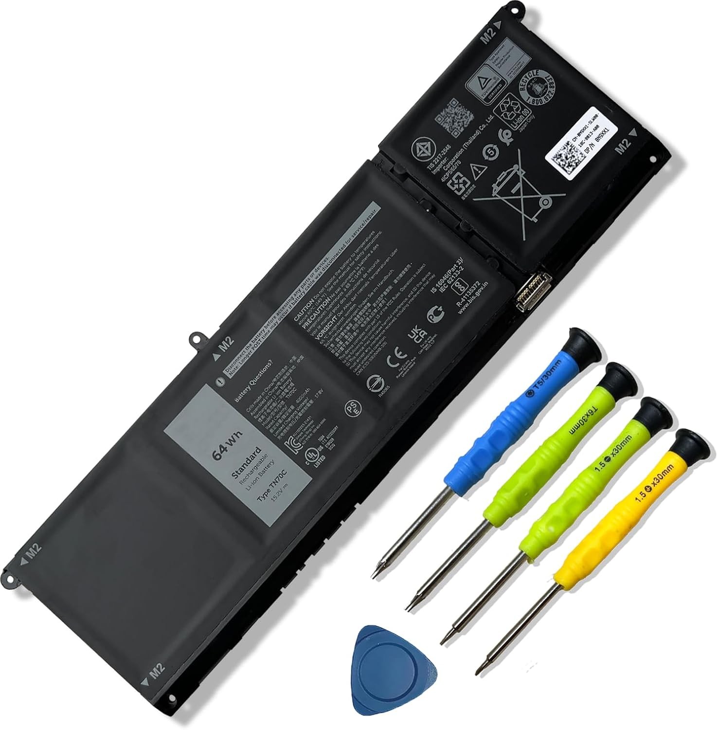64Wh TN70C Battery Replacement for Dell Inspiron 3510 3511 3515 5310 5410 5418