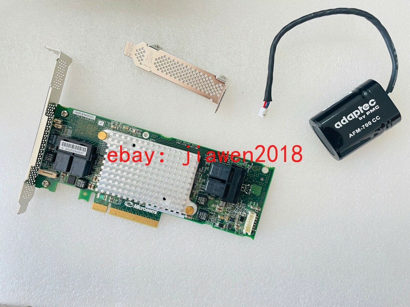Adaptec ASR-81605ZQ 12G SAS 16-Port 1GB PCIe x8 RAID Controller + Battery US 